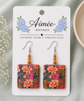 Colorful floral Earrings